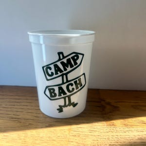 Tazze per addio al nubilato Camp Bach / Bomboniere per addio al nubilato / Regali per feste di addio al nubilato / Personalizzati /