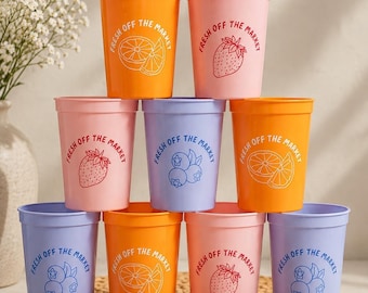Personalized Bachelorette Party Cups: Custom Bride Tribe Favors