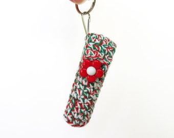 Chapstick  / Lip Balm holder - Christmas twist