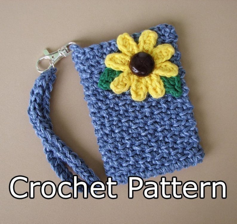 PDF Crochet Pattern Gadget Bag image 1