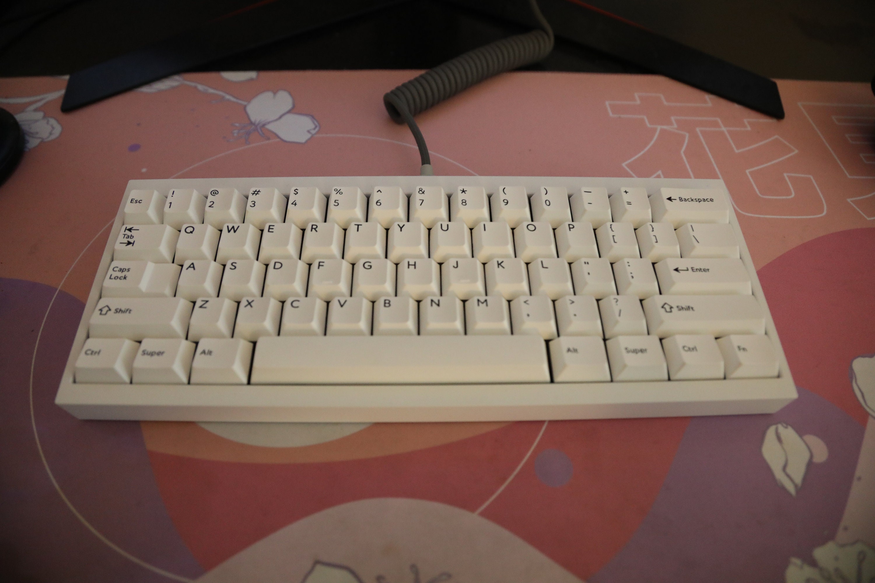 tofu 60 REDUX ホワイトキーボード