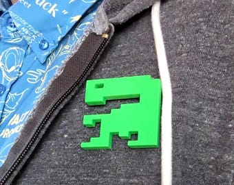 Pin de arte de píxeles de Atari 2600 de E.T.