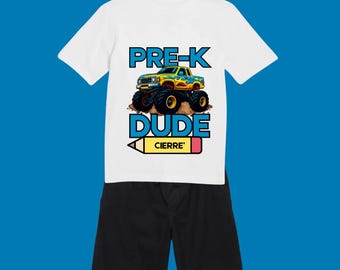 Little Dude Boy BTS Canva Editable