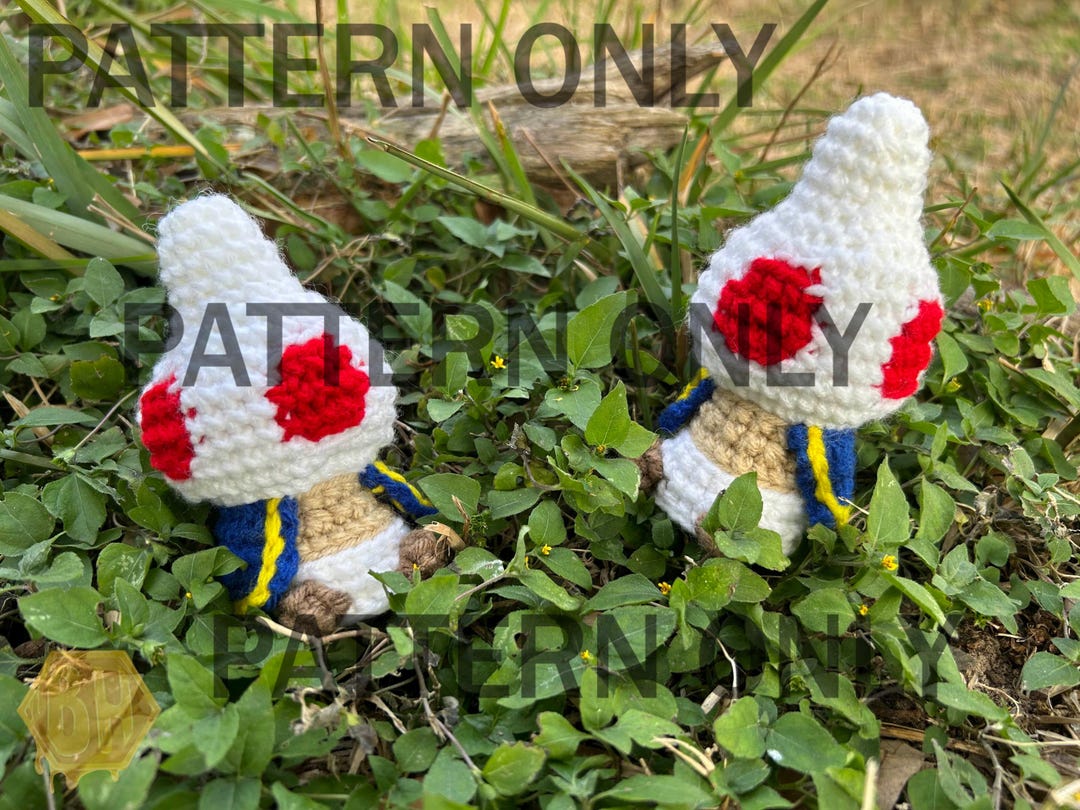 Crochet Toad Gnome PATTERN ONLY - Etsy
