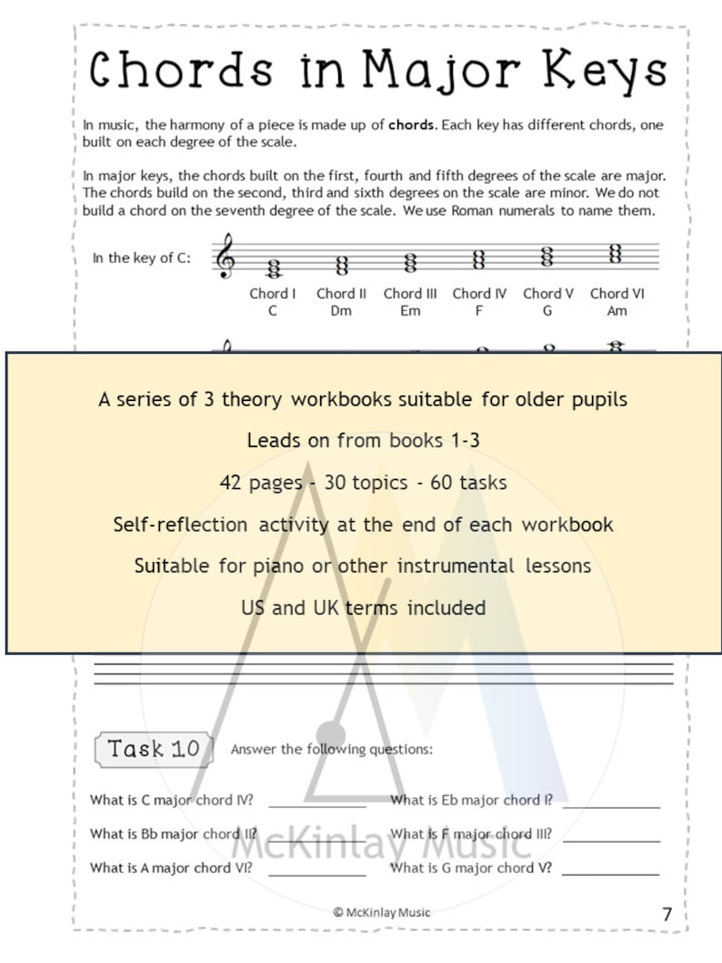 Music Theory Workbook Bundle 2 - Etsy Australia