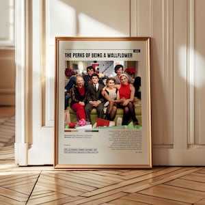 Póster de Las ventajas de ser invisible, Impresión de la película de iniciación a la edad adulta (Descarga digital)