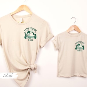 Custom Camp Shirt, Camp Life Shirt, Camping Friend Gift, Summer Camp Shirt, Camping TShirt, Family Camping, Personalized Camp Shirt, Camper