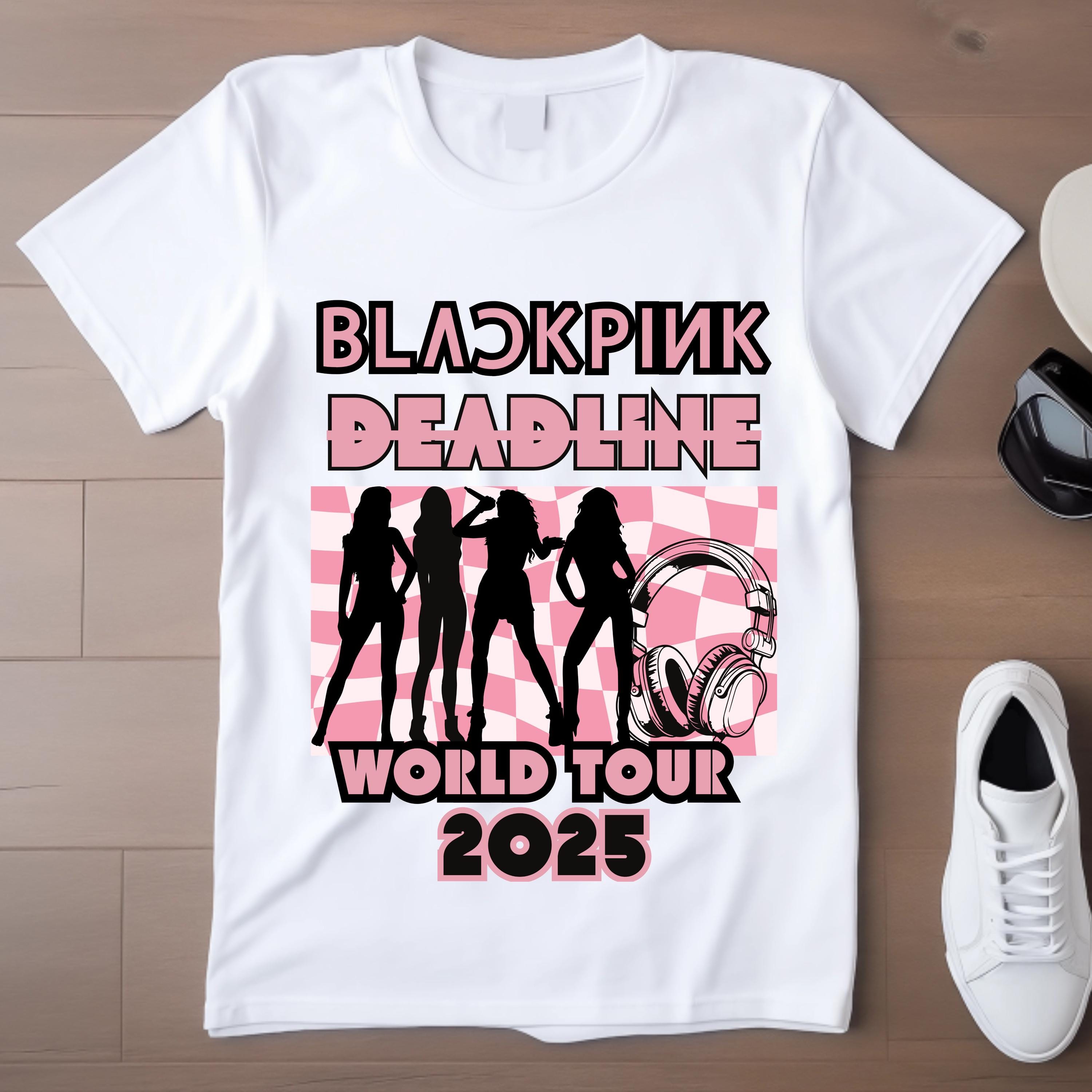 Black pink world tour 2025 shirt - Etsy 日本