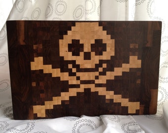Pirate End-Grain Cutting Board