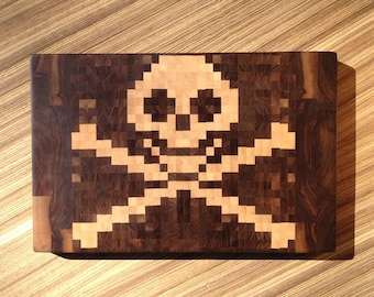 Pirate End-Grain Cutting Board