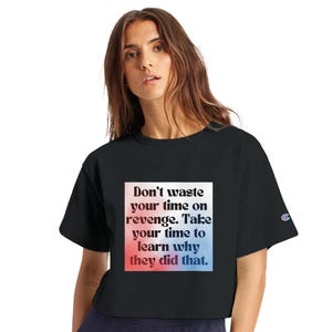 Women&#39;s Cropped Heritage Crewneck T-Shirt | Champion T453W