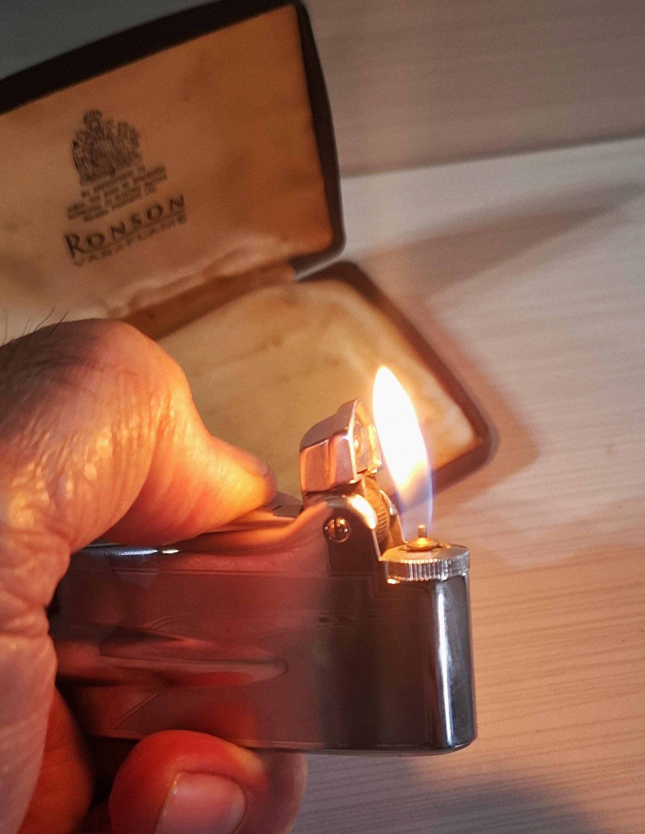 Ronson Windlite - Etsy Canada