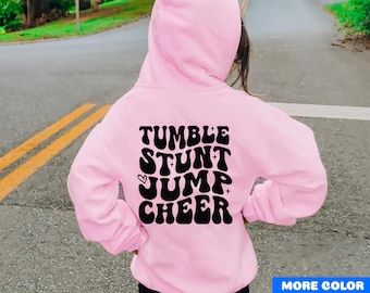 Cheerleader Hoodie, Custom Cheer Girl, Custom Cheer Sweater, Cheer Gifts, Cheer Hoodie, Cheerleader Gift, Cheer Apparel