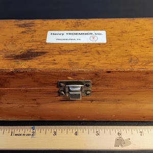 Vintage Brass Calibration Weight Set