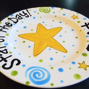 Hand Painted Personalized Special Day Plate