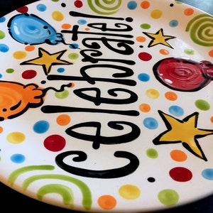 CELEBRATE Plate - Celebrate Special Days 10 Inch Ceramic Plate