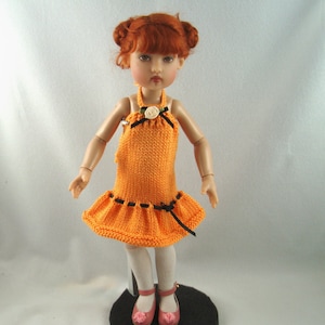 knit dress for 12 inch doll