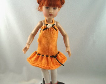 knit dress for 12 inch doll