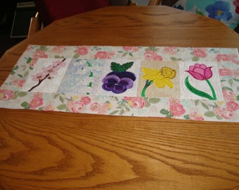 quilted table runner