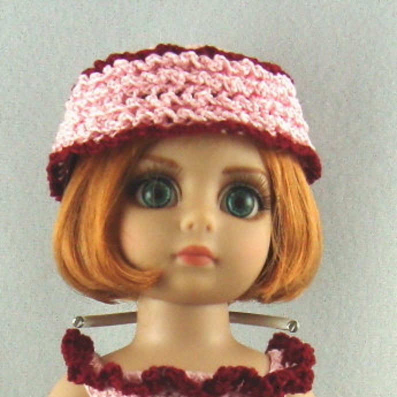 Crochet dress for 10 inch Tonner Patsy doll image 5