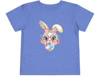 T-shirt konijntje voor peuter, grafisch kinder T-shirt, shirt schattig konijn, dierenshirt kindershirt, kleding grappig konijntje voor peuters