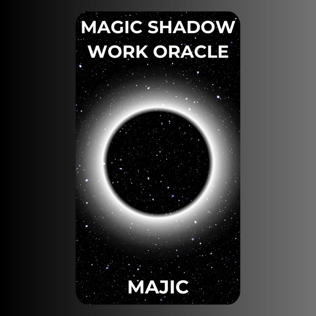 Magic Shadow Work Oracle Card Deck (digital Download) - Etsy