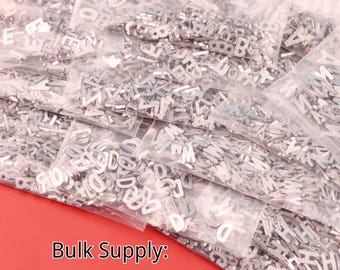 Letras de plomo para marcadores de rayos X: Identificación radiológica casera