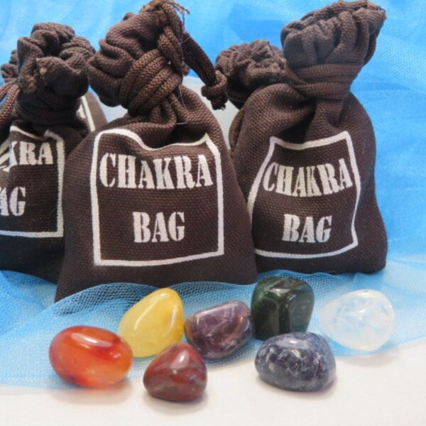 SUPER SPECIAL SALE One Dollar Chakra Set of 7 Healing Stones Healing Crystals Beginners Starter Collection One Dollar