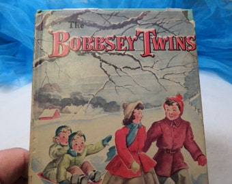 Vintage Book The Bobbsey Twins Merry Days Inside and Out Copyright 1950 From My Collection