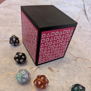 Squid Game-deckdoos voor EDH. Geschikt voor meer dan 100 kaarten met dubbele sleeve en tokens. Geluidsmodule-optie beschikbaar!!