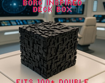 Borg Cube Deck Box: Star Trek Inspired, Sound Module - MTG Commander