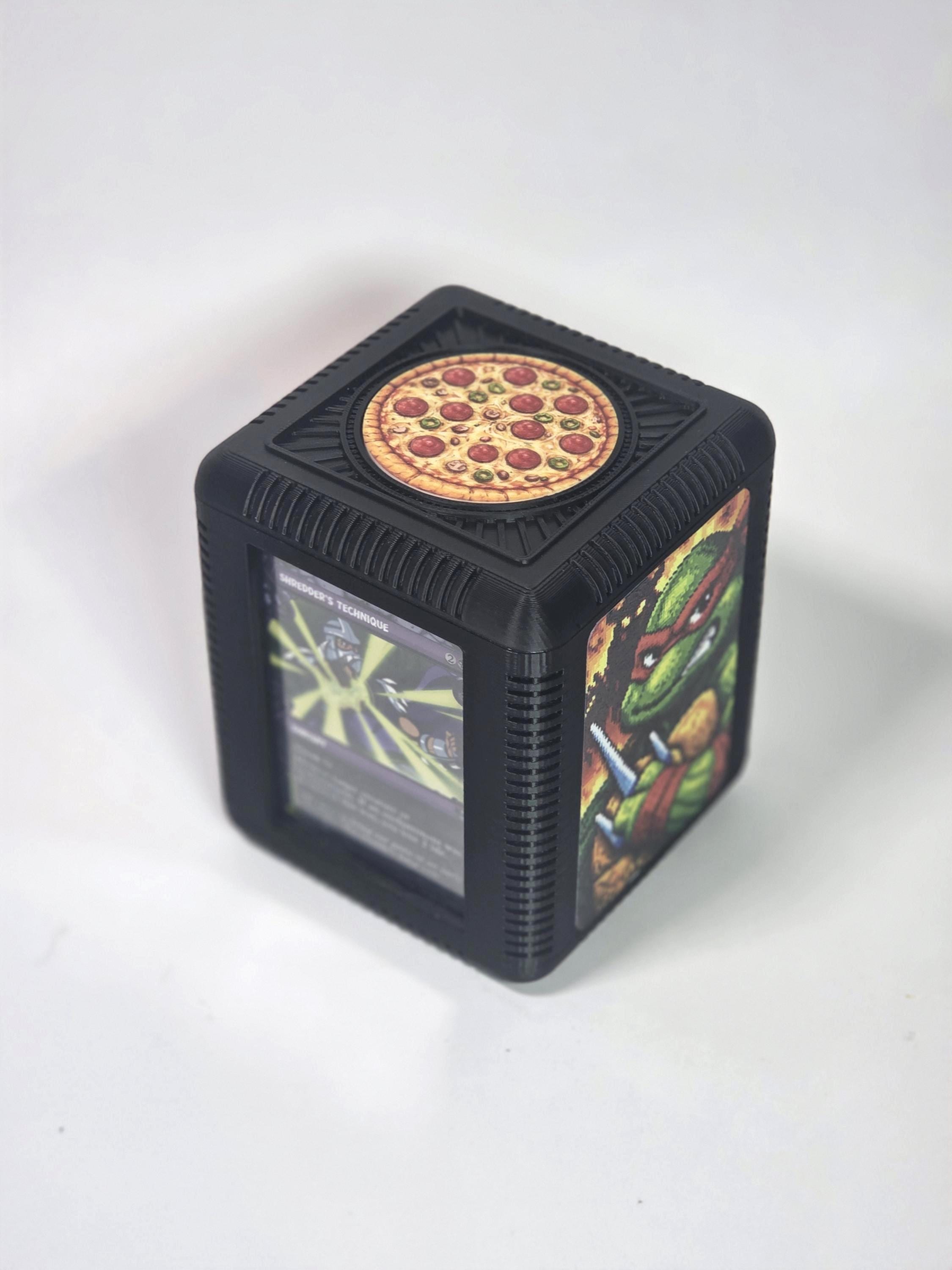 Deck Box Teenage Mutant Ninja Turtle – for MTG, Pokémon, Lorcana
