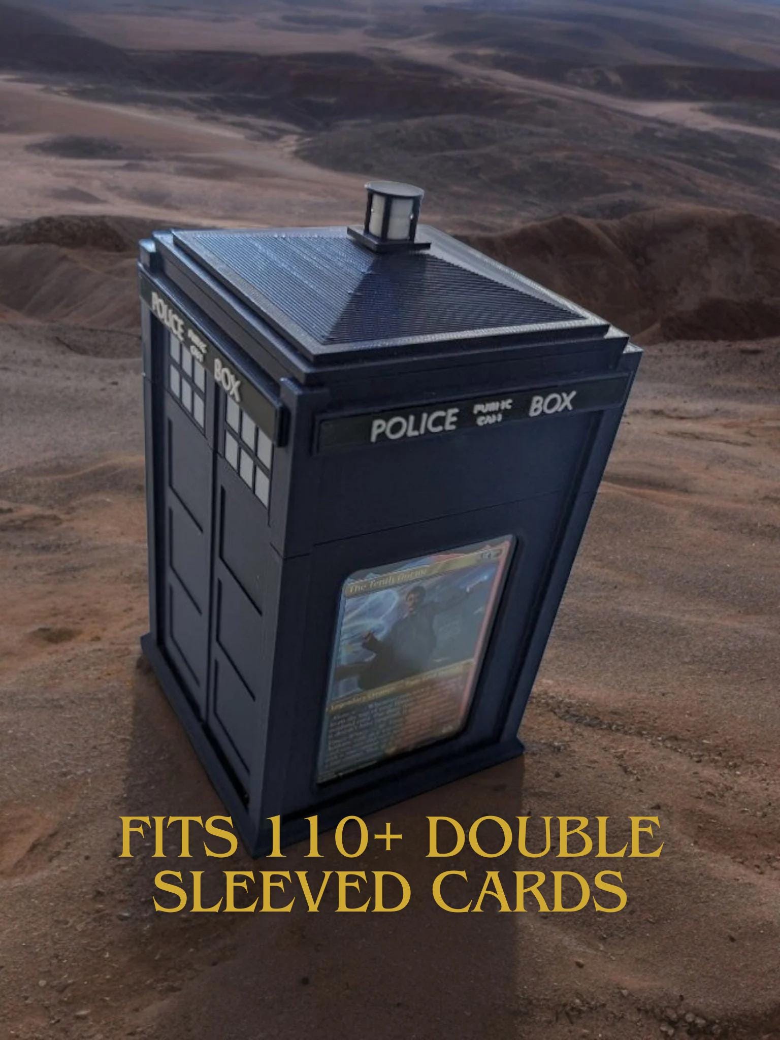 Doctor Who TARDIS MTG Deck Box: Sound & Light, Commander Slab, 100+ Card  Capacity. MTG - Etsy Israel