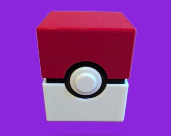 Deck Box - Pokemon tcg- Fits 60+ double sleeved cards.