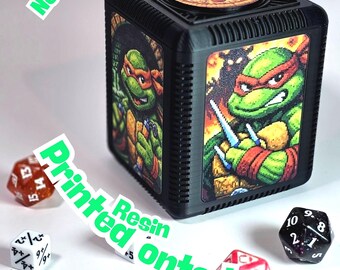 Deck Box Teenage Mutant Ninja Turtle – for MTG, Pokémon, Lorcana