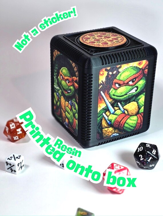 Deck Box Teenage Mutant Ninja Turtle – for MTG, Pokémon, Lorcana