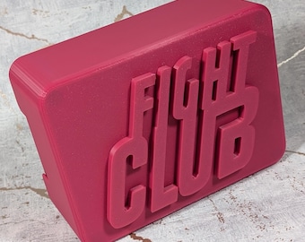 Fight Club Soap Deck Box: TCG Card Storage with Optional Sound