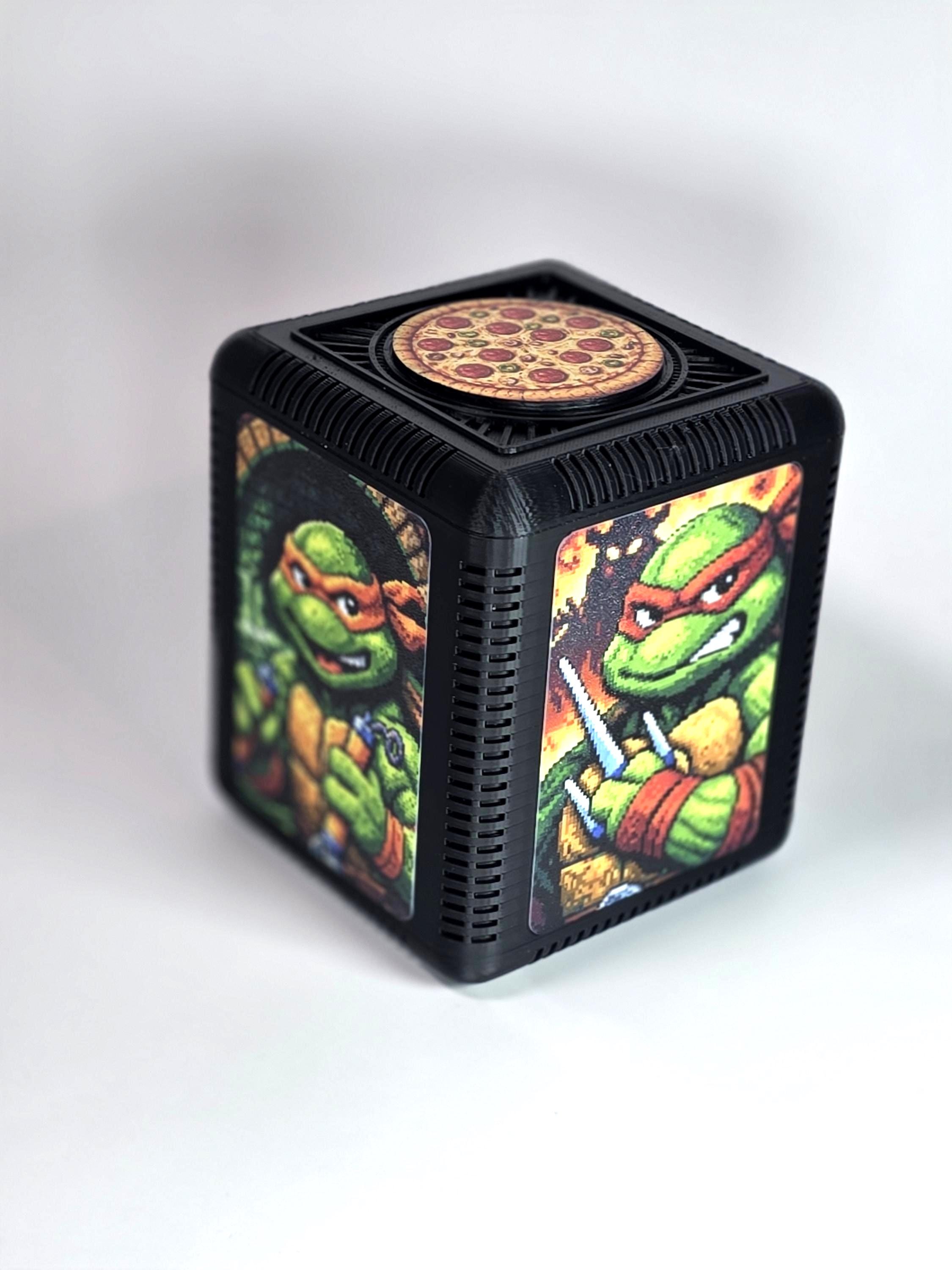 Deck Box Teenage Mutant Ninja Turtle – for MTG, Pokémon, Lorcana