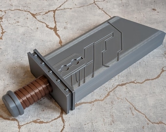 XL Cloud Buster Sword Deck Box: Final Fantasy Inspired TCG Card Storage