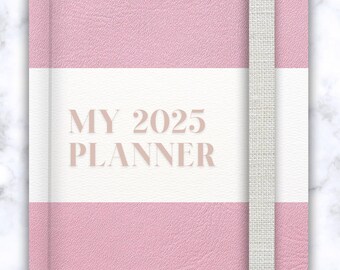 Pink Power 2025 Planner: Stylish Study Companion