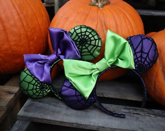 Spider Web Mickey Ears