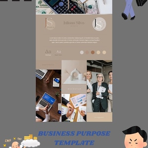 編集可能なビジネス向け感謝状テンプレート｜クライアントへの感謝を伝えるCanvaデザイン