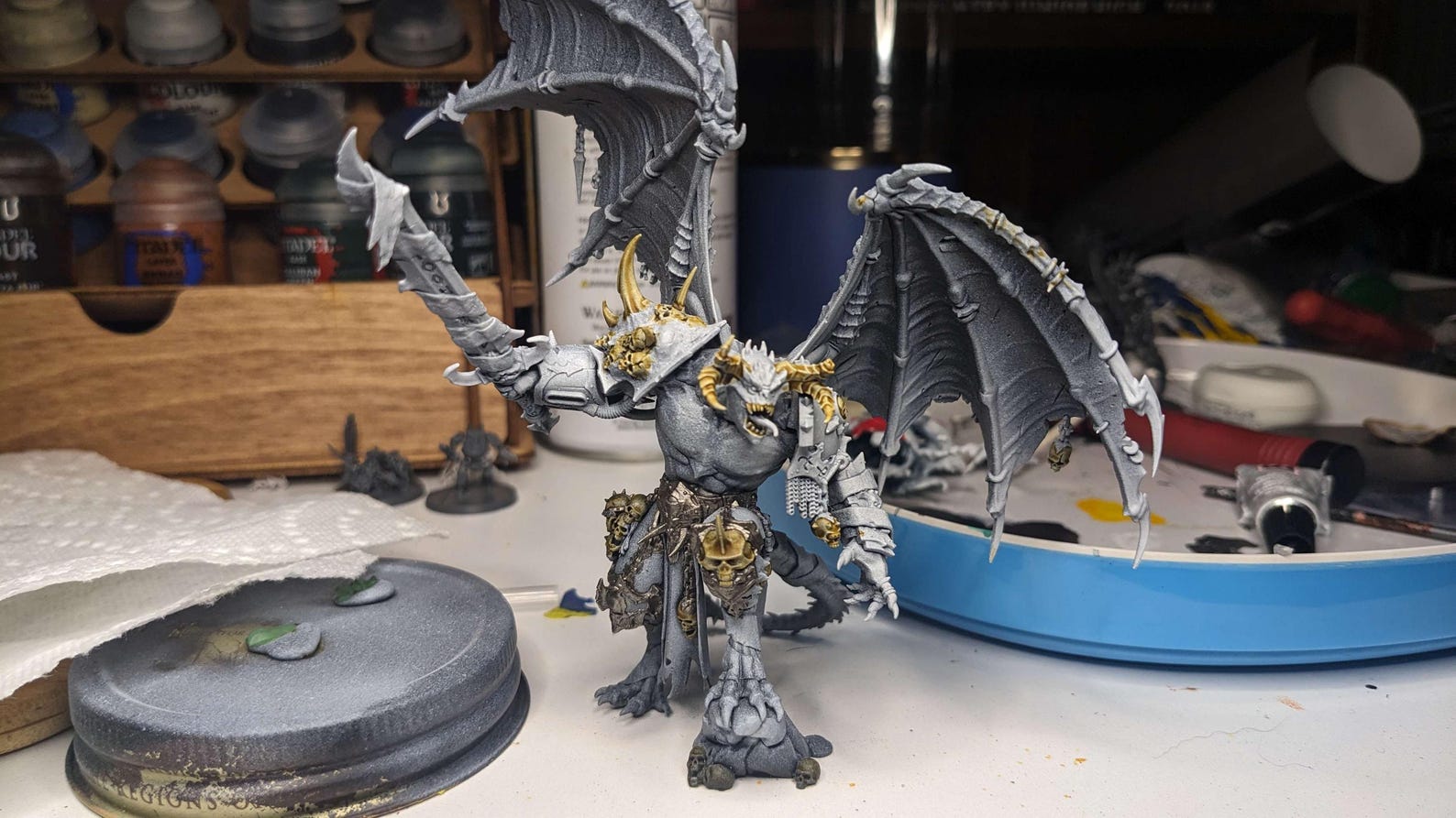 KITBASHED and PAINTED MODELS Warhammer 40k Miniature Commission Read ...