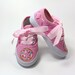 Haley Liles reviewed Donut Shoes, Hand Painted Doughnut Pink Canvas Sneakers for Babies and Toddlers