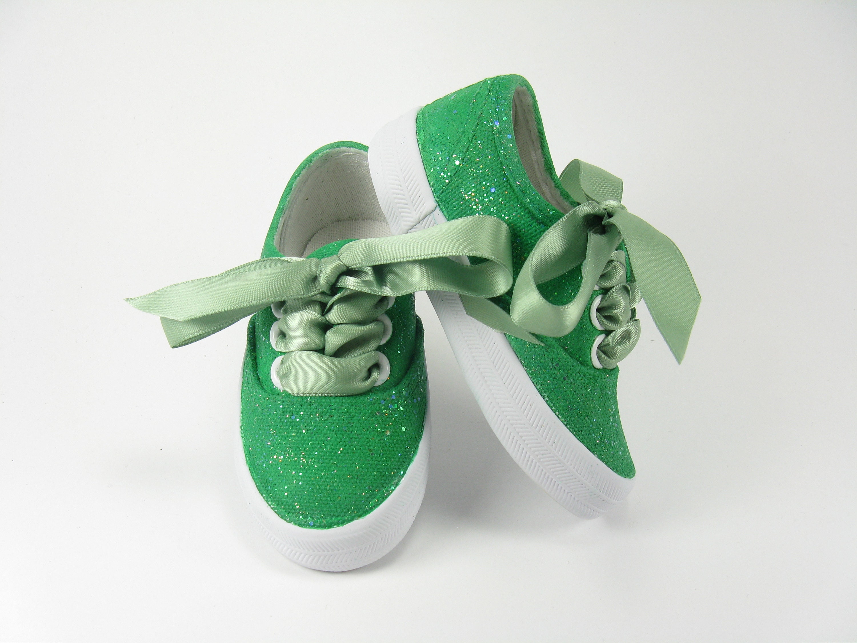 Schoenen Meisjesschoenen Sneakers & Sportschoenen Sparkled Sneakers Hand Painted for Baby or Toddler Gold Glitter Shoes 