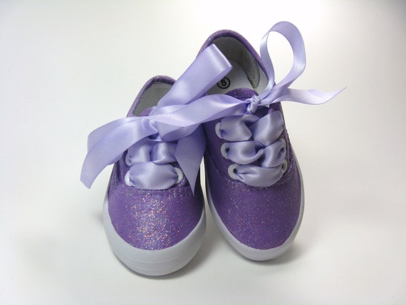 purple sparkle sneakers