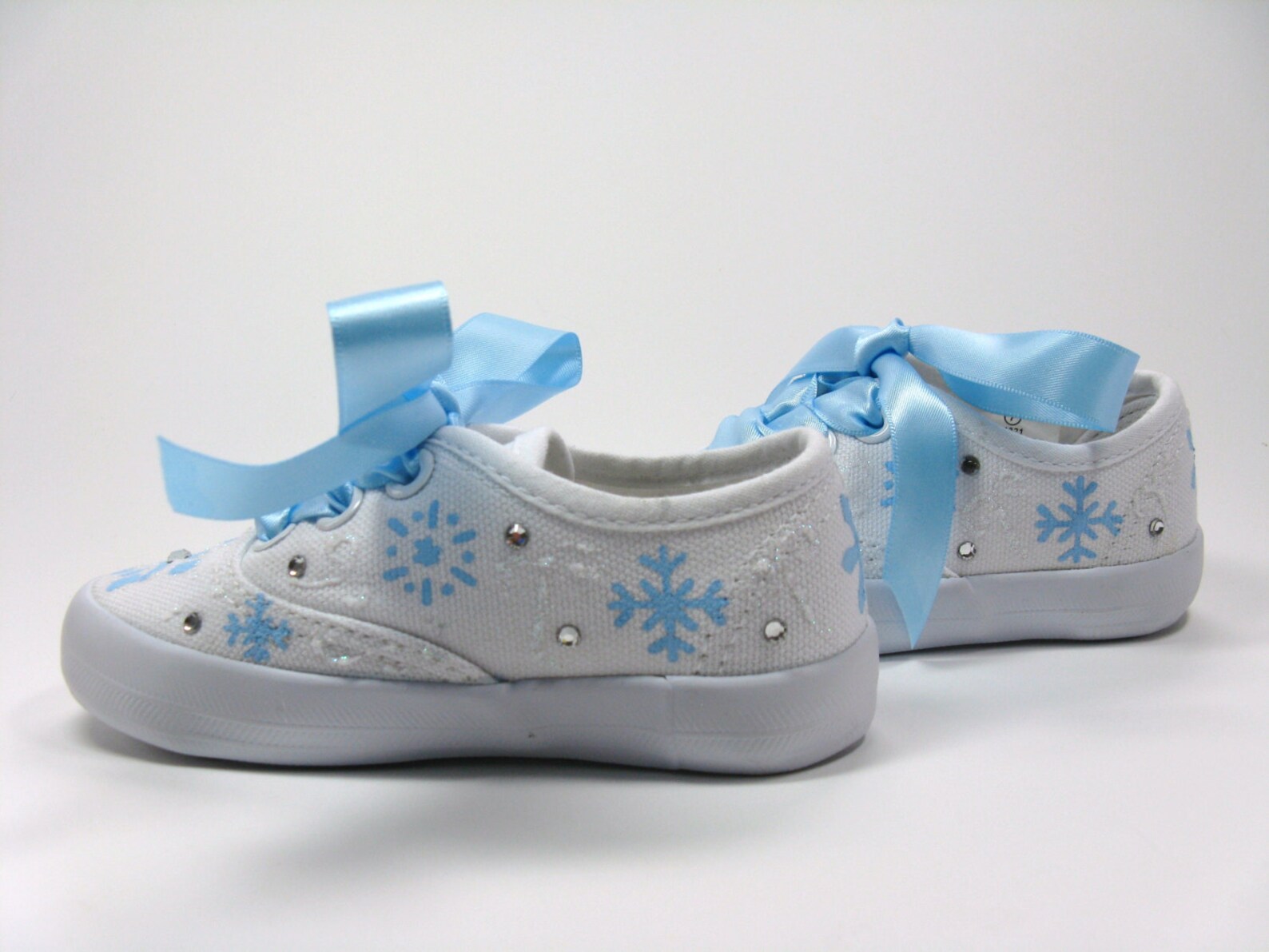 Snowflake Shoes Winter Wonderland Sneakers Hand Painted for Etsy