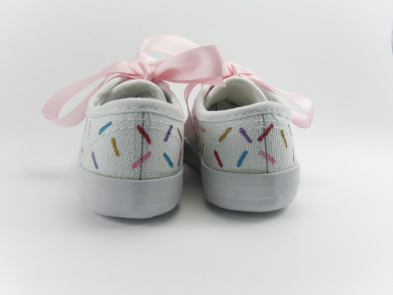Sprinkle Shoes Rainbow Candy Hand Painted Sneakers for Baby Etsy