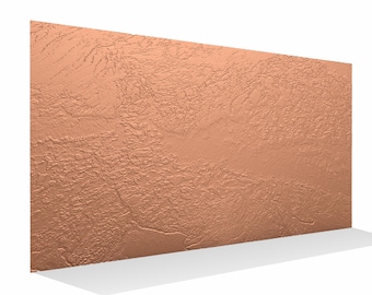 3D concrete texture STL for CNC wall panels and sign backgrounds high resolution seamless rough finish industrial pattern G 159