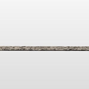 Low side view of 3D faceted rock texture panel showing the thin 1 inch edge and full carved surface. STL model scaled to 48 x 96 inches, created for CNC routing, dimensional sign backgrounds, and decorative panels with efficient toolpaths and fast finish passes.